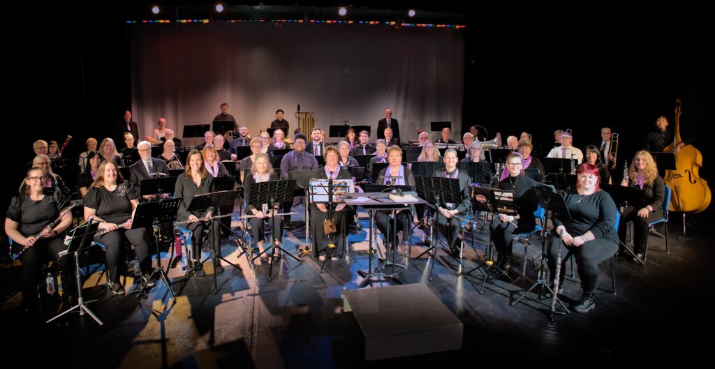The Lilac City Community Band members at our Winter Concert on March 19, 2026